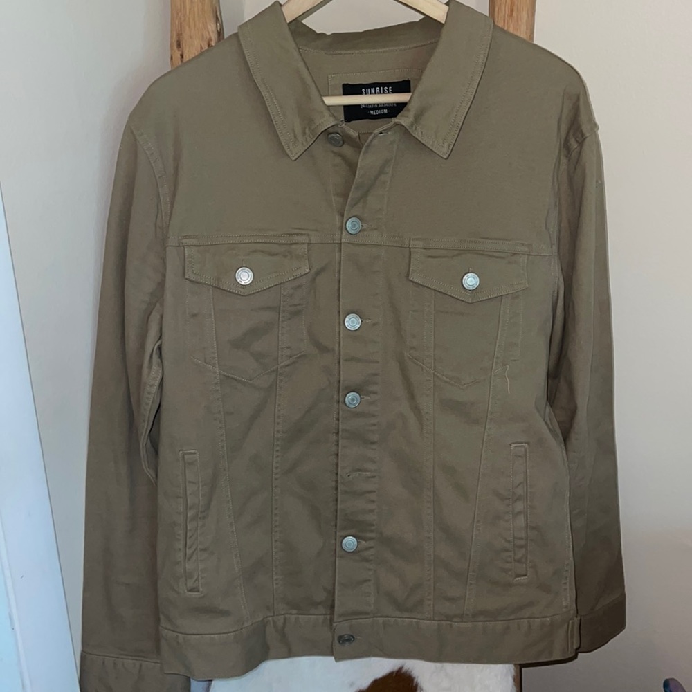 Sunrise Kingdom Tan Shirt Jacket
